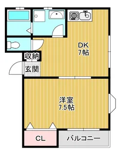 マルテ中青木【3階】の間取り
