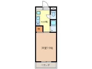 岐阜県岐阜市大学北3【マンション】の間取り