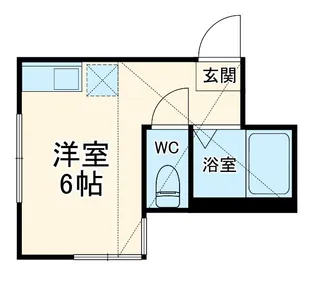 ユナイト横須賀中央グラナダの杜【1階】の間取り