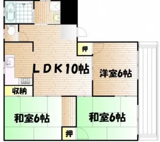 メゾン高崎【3階】の間取り