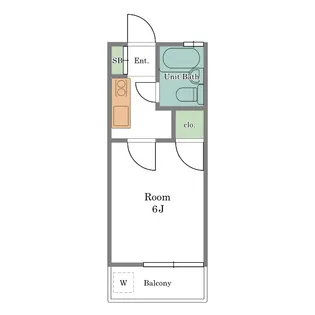 ケイ仙川【2階】の間取り