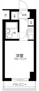 ダイアパレス錦糸町第5【11階】の間取り