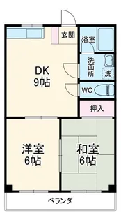 メゾンヴェステン【2階】の間取り