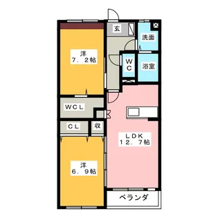 Plandor one【2階】の間取り