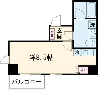 M’sマンション【11階】の間取り
