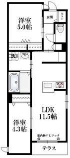 (仮称)代田3丁目メゾンの間取り