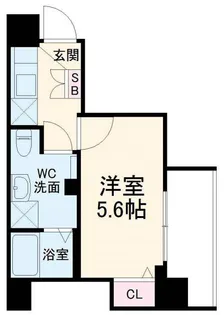 LEXE横濱阪東橋II【1階】の間取り