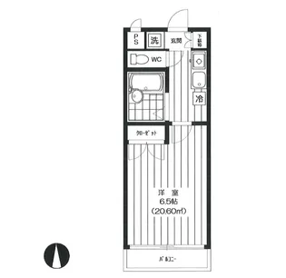 ステラ湯島【1階】の間取り