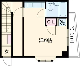 コーポ伊藤【3階】の間取り