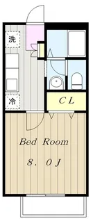 ピュアリティ福楽【1階】の間取り