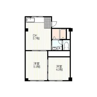佐藤ビル【3階】の間取り