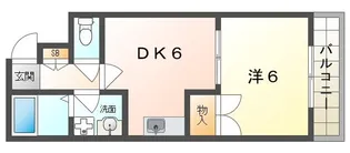 ユーベルI【3階】の間取り