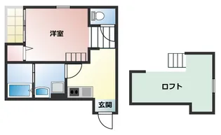 ハーモニーテラス神前II【2階】の間取り