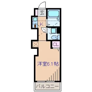 プラナス白楽【1階】の間取り