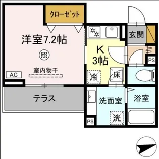 D-room文京2丁目【1階】の間取り