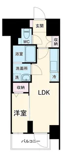 オーパスホームズ南行徳【13階】の間取り