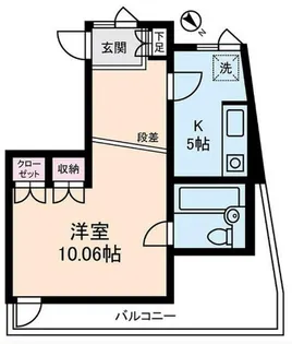 グリーンテラス元代々木【4階】の間取り