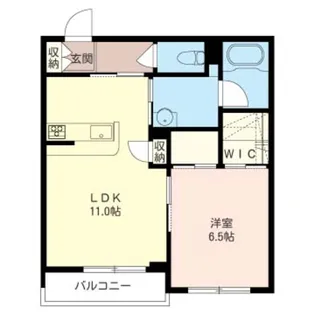 FIKA【1階】の間取り