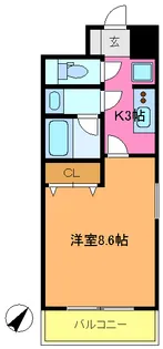 東京都墨田区東向島2【マンション】の間取り