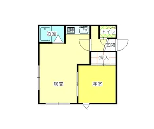 コーポコスモ【2階】の間取り