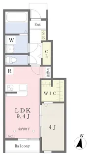 カルムSS【1階】の間取り