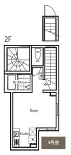 東京都品川区西五反田4【マンション】の間取り