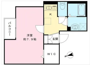 東京都杉並区和田3【マンション】の間取り