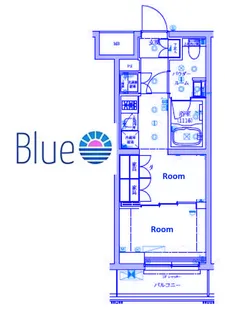 セジョリ武蔵小杉【1階】の間取り