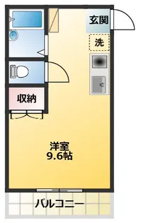 司ハイツ【1階】の間取り