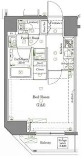 東京都墨田区八広1【マンション】の間取り