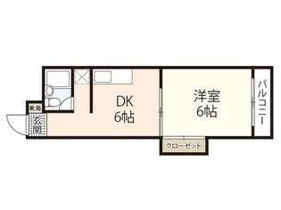 広島県広島市佐伯区五日市中央3【マンション】の間取り