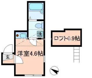 エスポワール西尾久【3階】の間取り