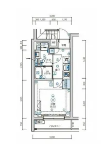 アルテシモアクレ【4階】の間取り