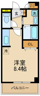 ヴァンテコリーヌ南流山【2階】の間取り