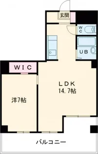 アプリーレ京町【4階】の間取り