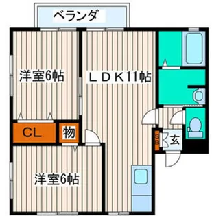 FUJIKOU 11【2階】の間取り