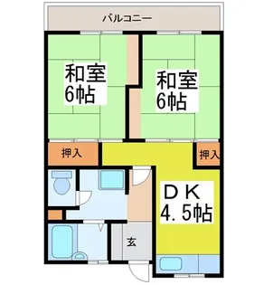 ロインプレステージ【1階】の間取り