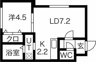 スリーナインYG【3階】の間取り