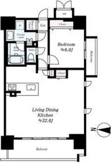 プレサンス ロジェ 泉【3階】の間取り