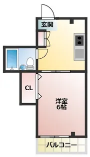 メゾン岡【3階】の間取り