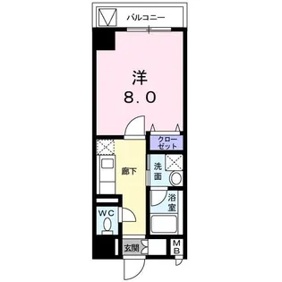 ポルト・ソ-レ【3階】の間取り