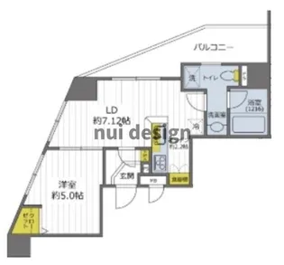 東京都品川区東五反田4【マンション】の間取り