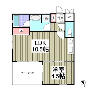 埼玉県さいたま市南区南浦和2【マンション】の間取り