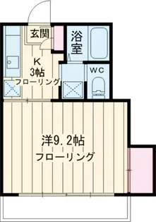 四方ハイツ【3階】の間取り