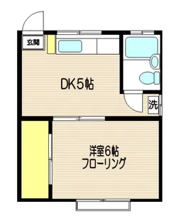 ハイツ・ラン【2階】の間取り