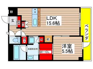 EXCEED.S【2階】の間取り