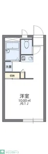 レオパレスコルヌイエ【1階】の間取り
