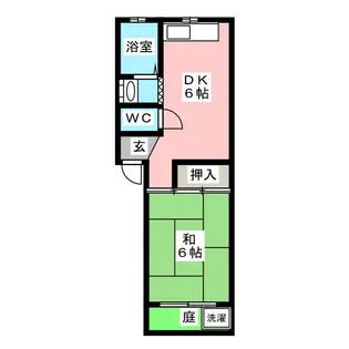 シャルマンパレスUI【2階】の間取り