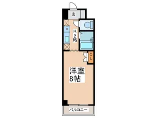 NASICイチローYNSEハイツ【2階】の間取り