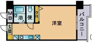 ダイナコートグランデュール博多【3階】の間取り